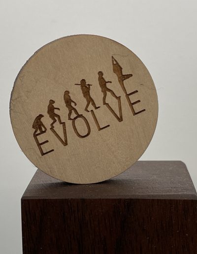 custom wooden nickel