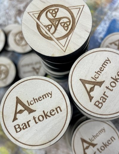 Alchemy Bar Token Drink Chips by Toasted Maple