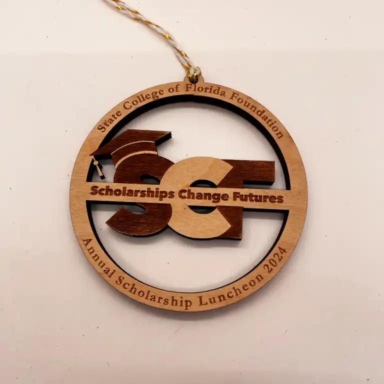 Custom Wood Ornaments