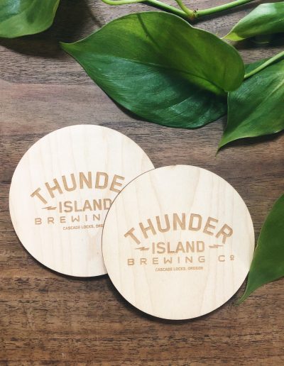 thunder island custom wood nickels