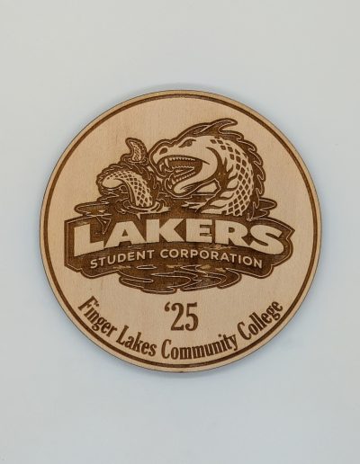 Engraved Wood Coasters for Colleges and Universities