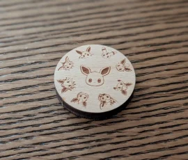 custom round token