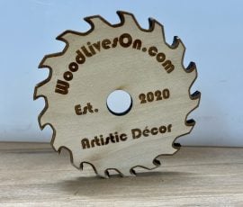 custom wood token wood lives on