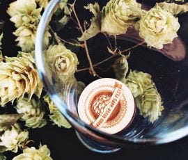 hood river hops wood token