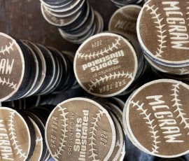 tim mcgraw SRO tour wood tokens