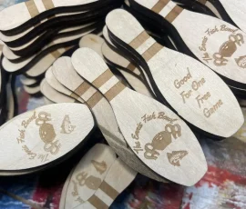 the ennis fish bowl bowling alley free game tokens