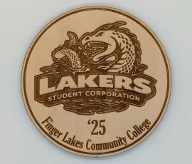 Engraved Wood Coasters for Colleges and Universities