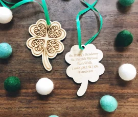 st marys academy run/walk custom ornaments